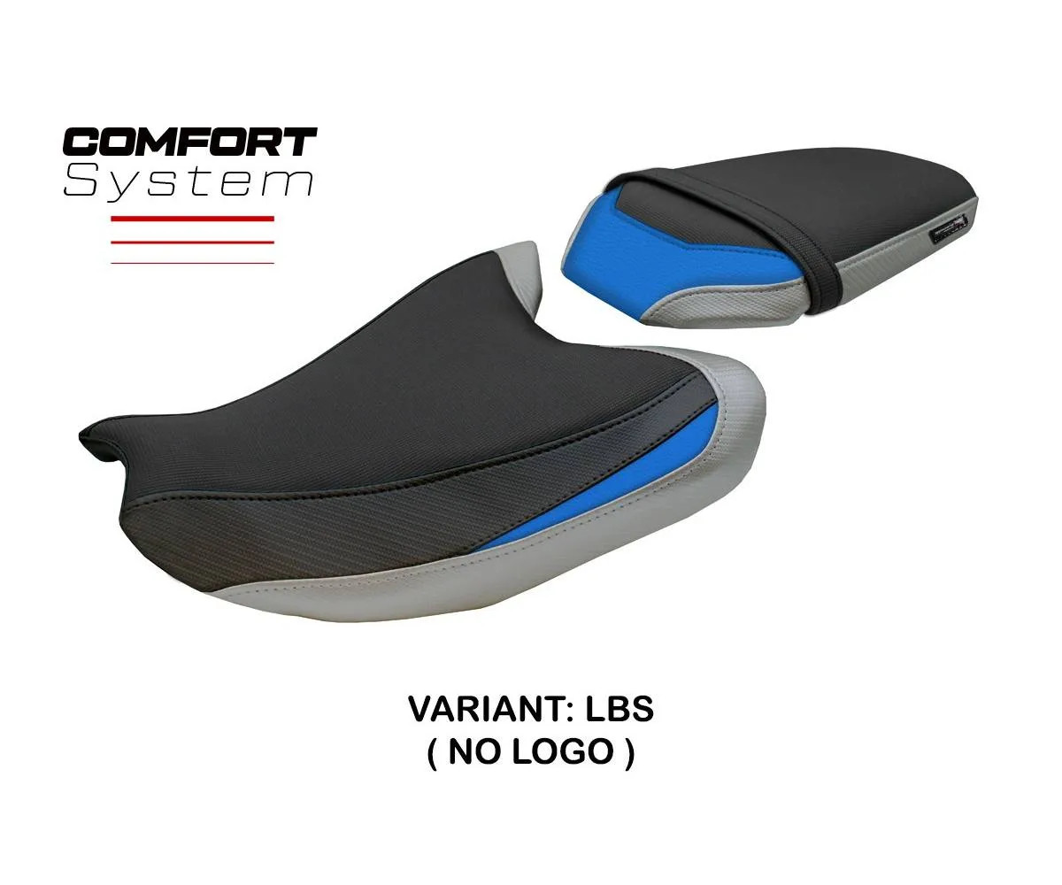 Seat cover Fukaya Comfort Silver Azure LBS Tpz compatible YAMAHA MT-07 2025 2026