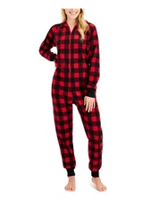 FAMILY PJs Intimates Red Fleece Plaid Jumper XXL
