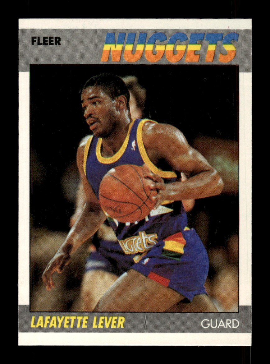 1987 Fleer Set Break #62 Lafayette Lever NM/MT or NICER *BNCARDS*