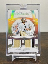 2025 Flawless Morten Andersen Career Milestones Patch /15 Saints