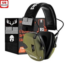 4X Sound Amplification Electronic Ear Protection Hearing Muffs for Shooting