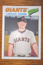 2026 Topps Heritage - Logan Webb #82