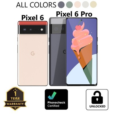 Google Pixel 6 | 6 Pro - 128GB | 25GB Unlocked T-Mobile AT&T - Excellent