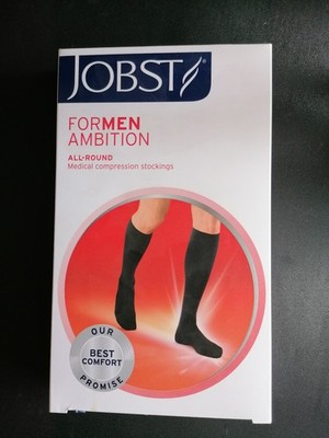Jobst FORMEN AMBITION AD long Anthrazit/Dark Grey 4 mit Spitze ALL-ROUND Kompres