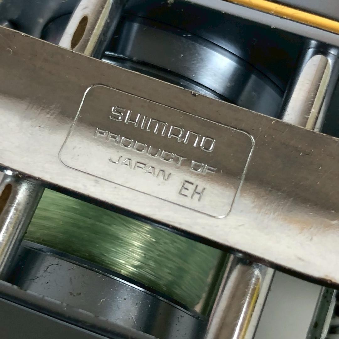 SHIMANO Bantam 100EX Blue Old School Bait Reel Used Fishing