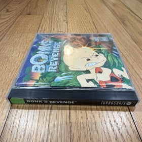 Bonk's Revenge by NEC TurboGrafx-16 Platformer Manual Included