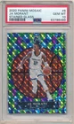 JA MORANT 2020/21 PANINI MOSAIC #6 STAINED GLASS GRIZZLIES SP PSA 10 GEM MINT