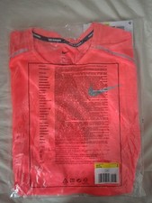 Nike Dri Fit Pink Miler T Shirt  Small Mens