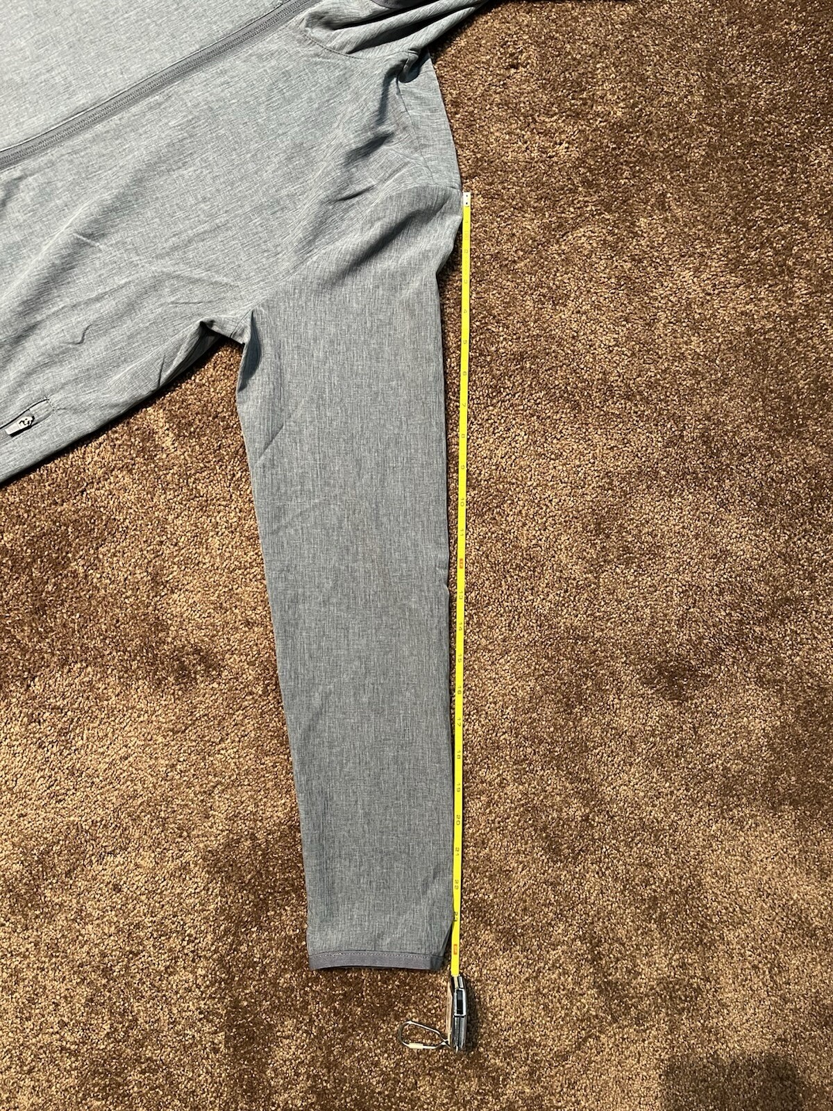 True Classic Active Jacket Small Heather Navy