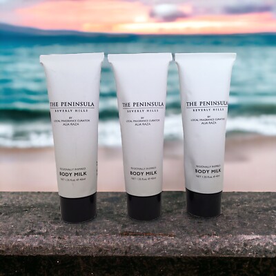 3) The Peninsula Beverly Hills Body Milk Crafted by Fragrance Curator Alia Raza