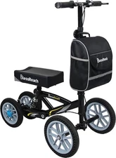 BlessReach All Terrain Foldable Heavy-Duty Knee Scooter Walker Senior 300lb