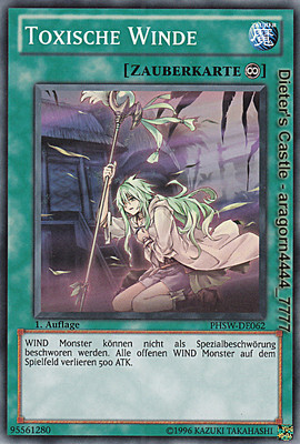YU-GI-OH, TOXIC WINCH, C, PHSW-EN062, 1st Edition, Excellent