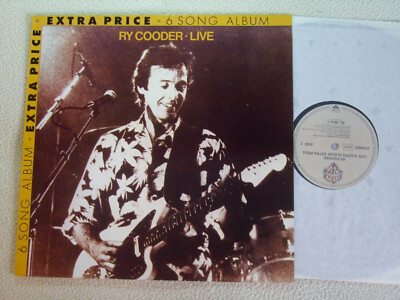 RY COODER - Live MLP Warner Records Germany - 1982