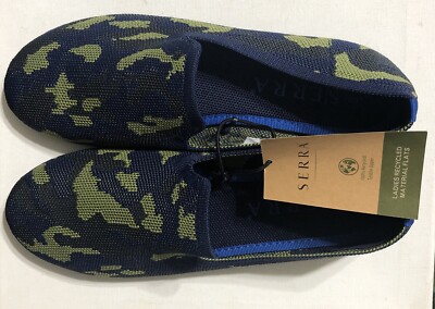 New Serra Ladies Recycled Material Shoes (Size: 8) Flats Green