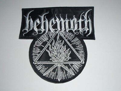 BEHEMOTH FUROR DIVINUS EMBROIDERED PATCH