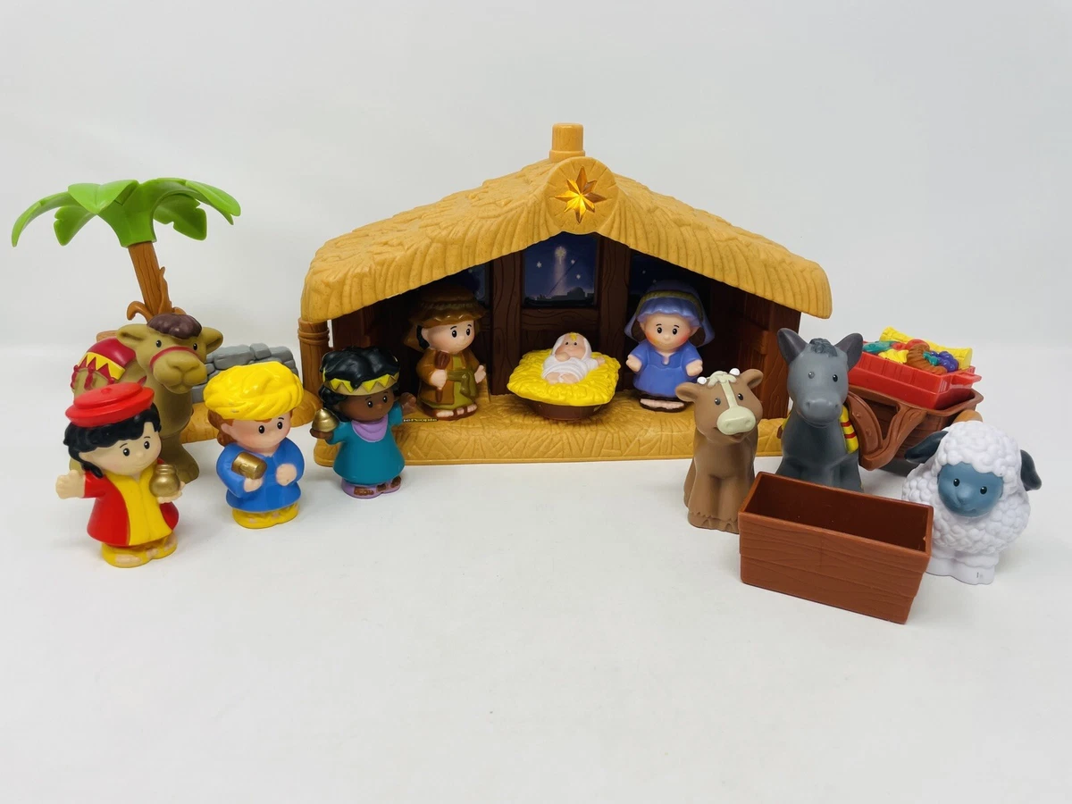 Little people deluxe christmas story sale
