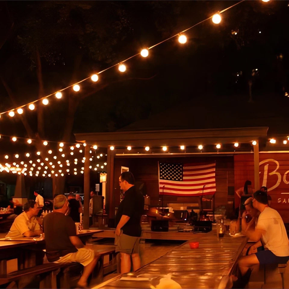 Сменные светодиодные лампы G40 для уличных гирлянд E12 упаковка 25 шт. - Изображение 4 из 4