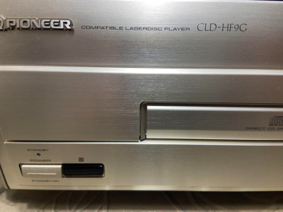 Pioneer CLD-HF9G Laserdisc LD CD Deck Player premium vintage