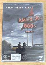 American Gods : Season 1 (DVD 2017, 3-Disc) PAL Region 4 (Complete First Season)