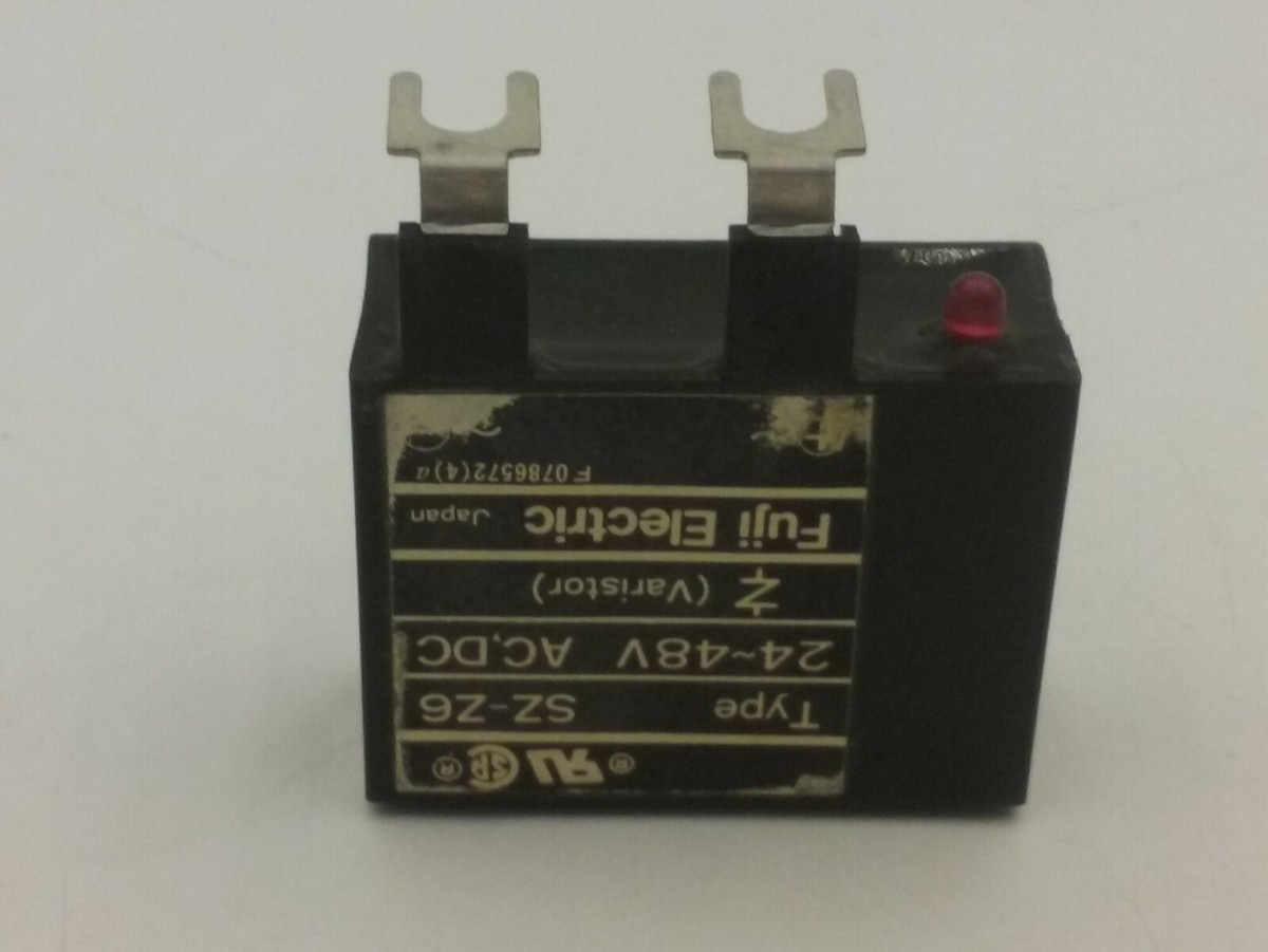 FUJI ELECTRIC SZ-Z6 VARISTOR SURGE PROTECTOR 24-48VAC/DC NNB | eBay