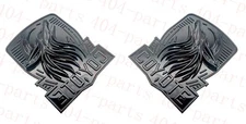 Coyote Emblem Gloss Black Badges Gloss  Black Custom New