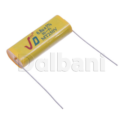 Cheap 2Pcs 100V Audio Capacitor MKP Frequency Divider Crossover Polypropylene Non-Polarity