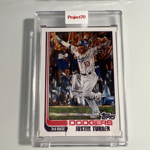 2021 Project 70 #21 1982 Justin Turner by Jonas Never (PR=3,143) Dodgers