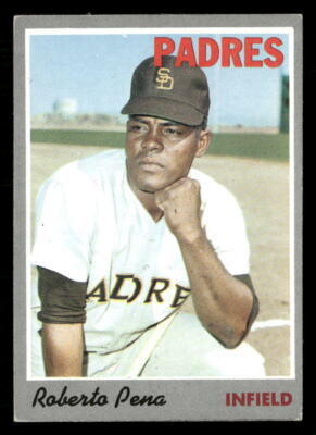 1970 Topps #44 Roberto Pena - EX