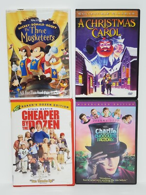 Family & Kids DVD Lot - Walt Disney, Sesame Street, Curious George