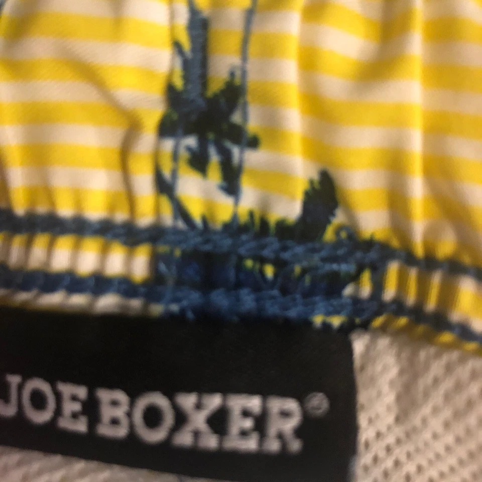 Bañador Joe Boxer Hombre Cintura 34 Patrón Tropical Buen Estado Foto 4 de 4