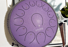 Upgraded Steel Tongue Drum C Key 14/ 12"   Relaxing Healing Sound  Perfect Gift