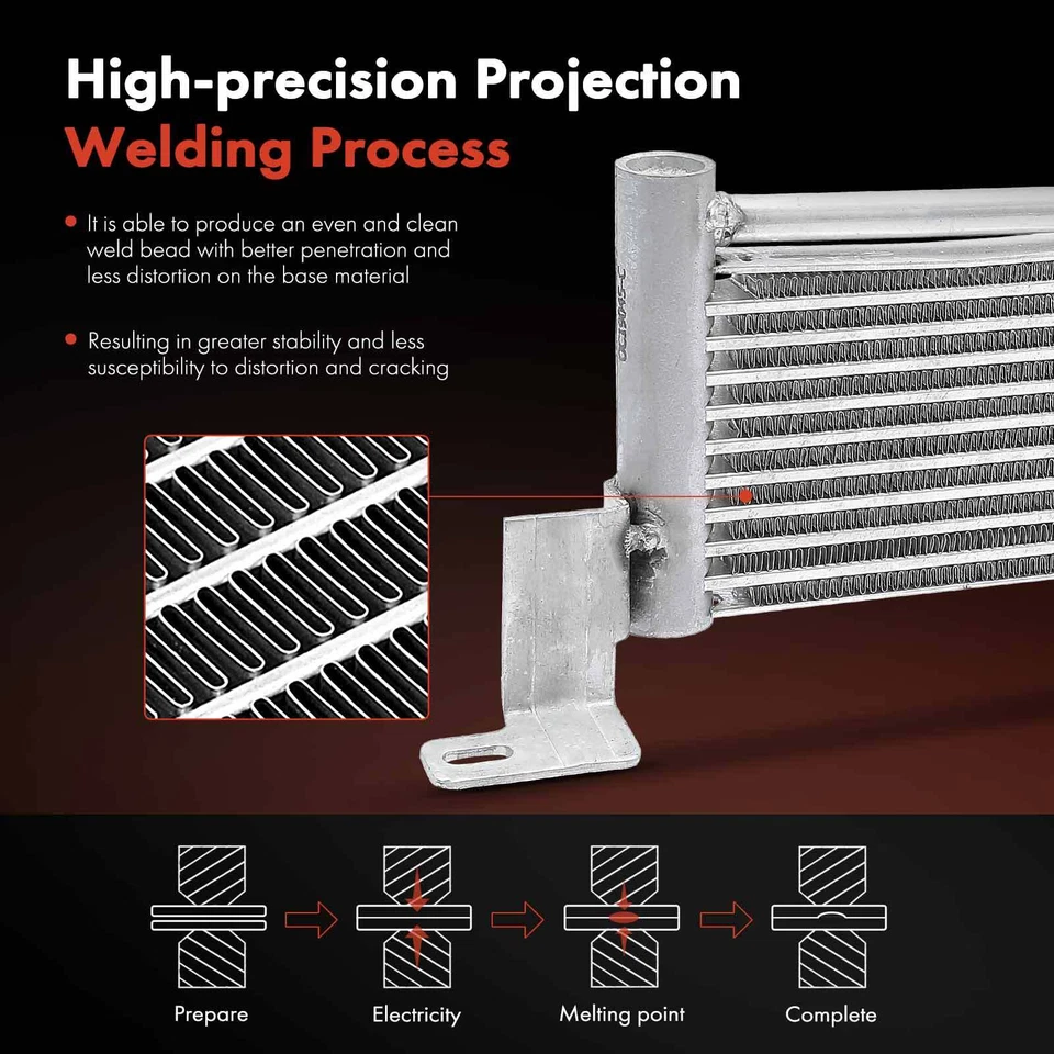 Enfriador de aceite de transmisión automática delantero para Ford Taurus Police Interceptor Sedán Foto 4 de 4