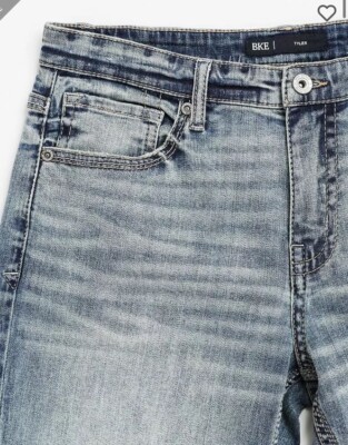 BKE Buckle Jeans Mens Size 38x30 Tyler Stretch Jean Blue Denim RN#75720