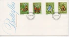 GB - First Day Cover - Town Cancel -1981  Butterflies -  U/A Pmk Warwick