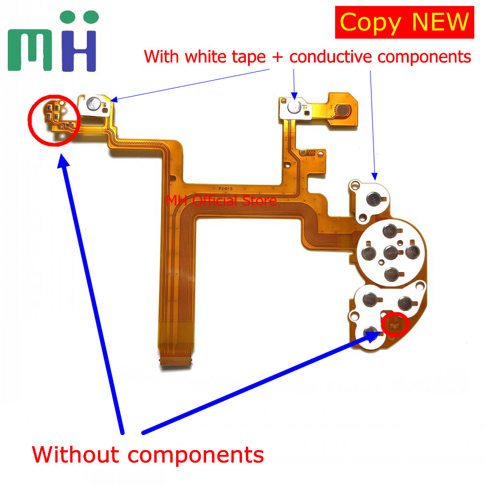 For Nikon D5300 Rear Button Flex Flexible Back Cover Cable For Nikon D5300 Rear Button Flex Flexible Back Cover Cable