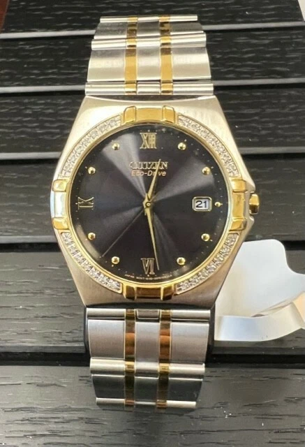 Citizen BM0724 51E Eco Drive Elektra Diamond Accented Men s Watch