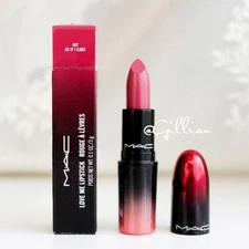 MAC Love Me Lipstick ~ 407 As If I Care ~ DISCONTINUED ~ New In Box ~ Full Size