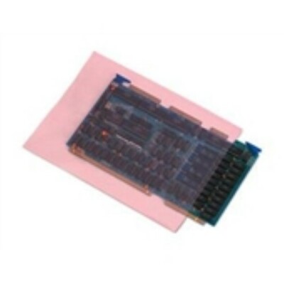 250 - 18x24'' 6 Mil Pink Heavy-Duty Anti-Static Flat Poly Bags  Pink