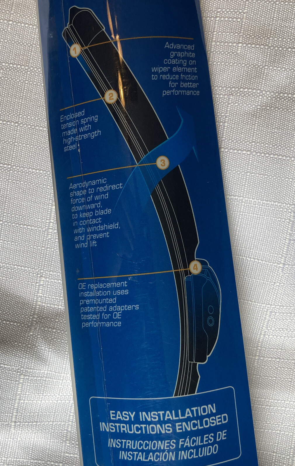 New Flex Blade Premium Wiper Blade 26 in. length Driver Left Side Front
