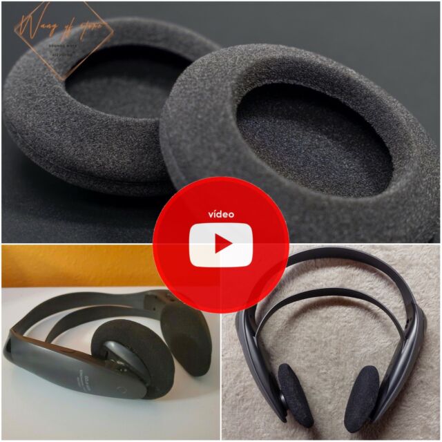 5Pairs Replacement Earpads Foam Ear Pads For Sony Mdr If 120 Mdr-If120 Headphone