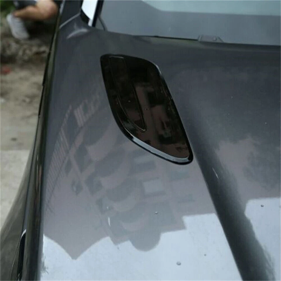 Capa de ventilação preta brilhante saída de ar para Land Rover Range Rover Velar 2017+ABS - Imagem 3 de 4