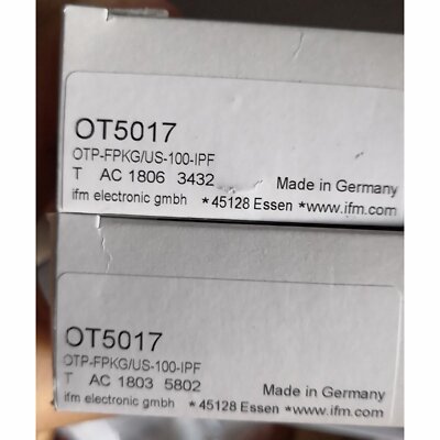 1PCS New IFM OT5017 Photoelectric Sensor In Box Fast Shipping