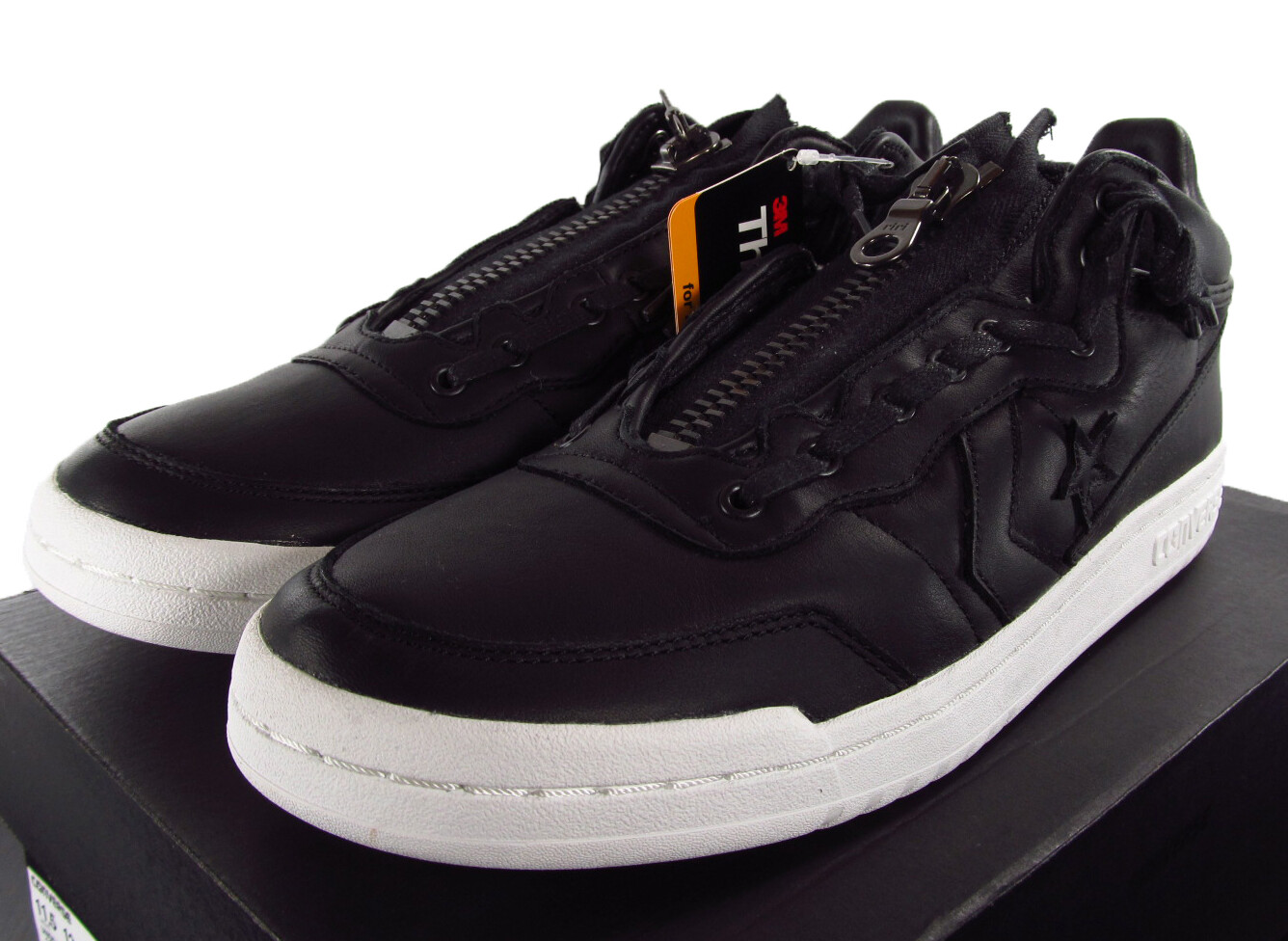 converse fastbreak mid white black