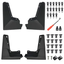 4PCS Pickup Mudguards for Tesla Cybertruck Mud Flaps Splash Guards