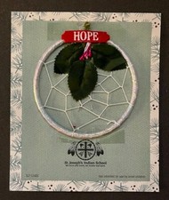 Small 3.5" Dreamcatcher CHRISTMAS ORNAMENT  New and Sealed