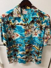 Vintage 1950's "Aloha Shirts" brand Men's Rayon Shirt