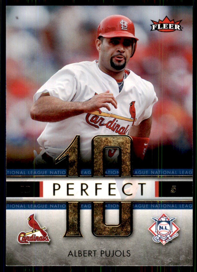 その他  Pujols Auto Fleer 2007 Fleer Perfect 10 Albert Pujols St. Louis Cardinals #PN-AP | eBay