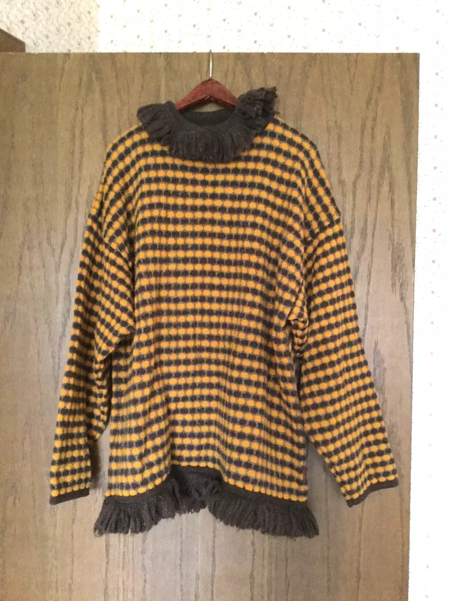 Women's gold mock turtleneck top