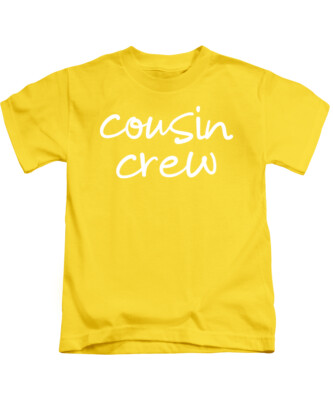 Cousin Crew Kinder T-Shirt Familienmotiv Kinder Fun Tee Oberteil