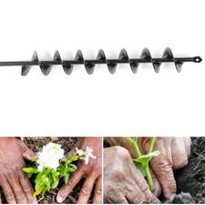 32"x2" Extended Length Auger Drill Bit For Planting Bulb Flower & Garden Plant